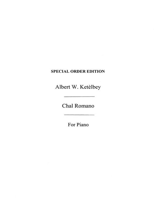 Ketelbey Chal Romano(Gypsy Lad)Piano(Arc) Book