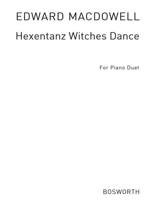 MaCDowell Hexentanz Piano Duet(Arc) Book