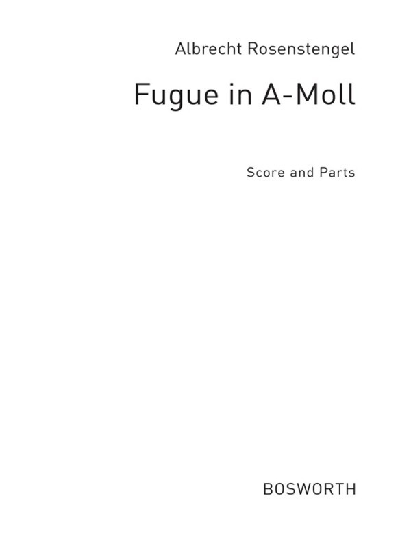 Bach Fugue In A Minor Recorder Ens.(Arc) Book