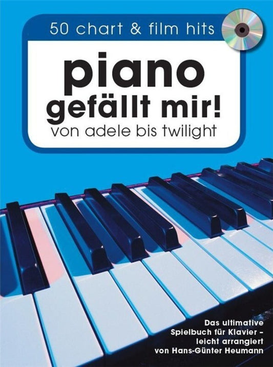 Piano Gefallt Mir! 50 Chart And Film Hits Book 1 Book/CD Book