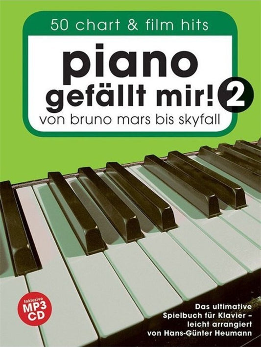 Piano Gefallt Mir! 50 Chart And Film Hits Book 2/CD Book