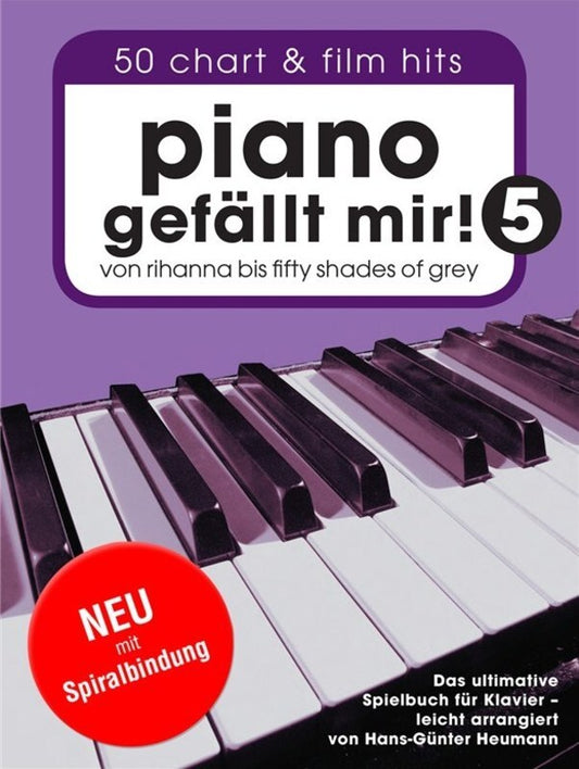 Piano Gefallt Mir! 50 Chart And Film Hits Book 5 Book