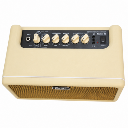 Belcat Bounce 15 Modelling Guitar Amp - Vintage Cream — view 2
