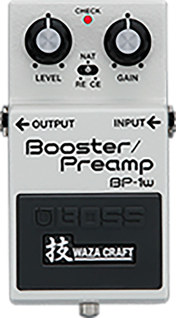 BOSS BP-1W WAZA CRAFT Booster/Preamp Pedal - Vintage Analog Tone Enhancer — view 2