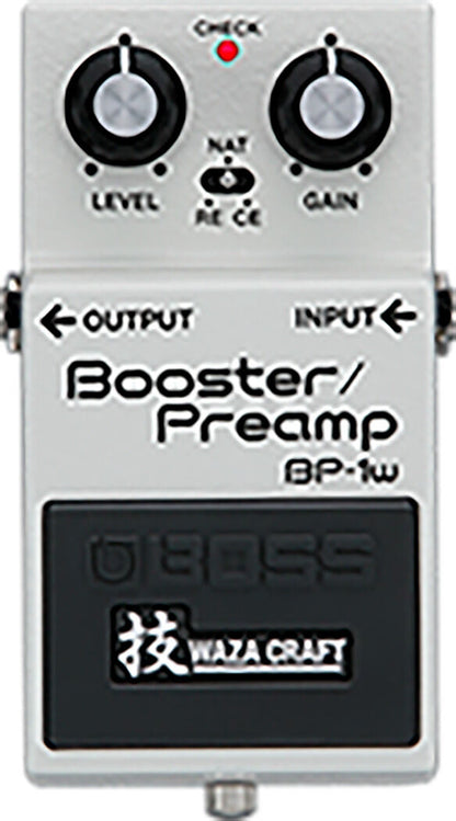 BOSS BP-1W WAZA CRAFT Booster/Preamp Pedal - Vintage Analog Tone Enhancer — view 2