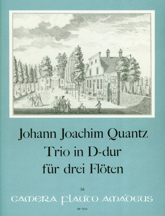 Quantz - Trio in D Major for 3 Flutes