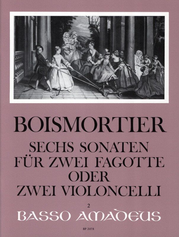 Boismortier - 6 Sonatas Op. 14 for 2 Bassoons or 2 Cellos