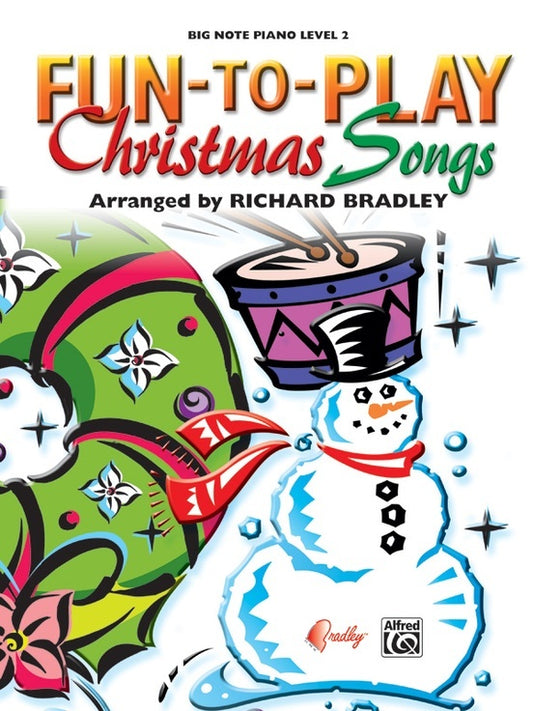 Fun To Play Christmas Songs Big Note Piano
