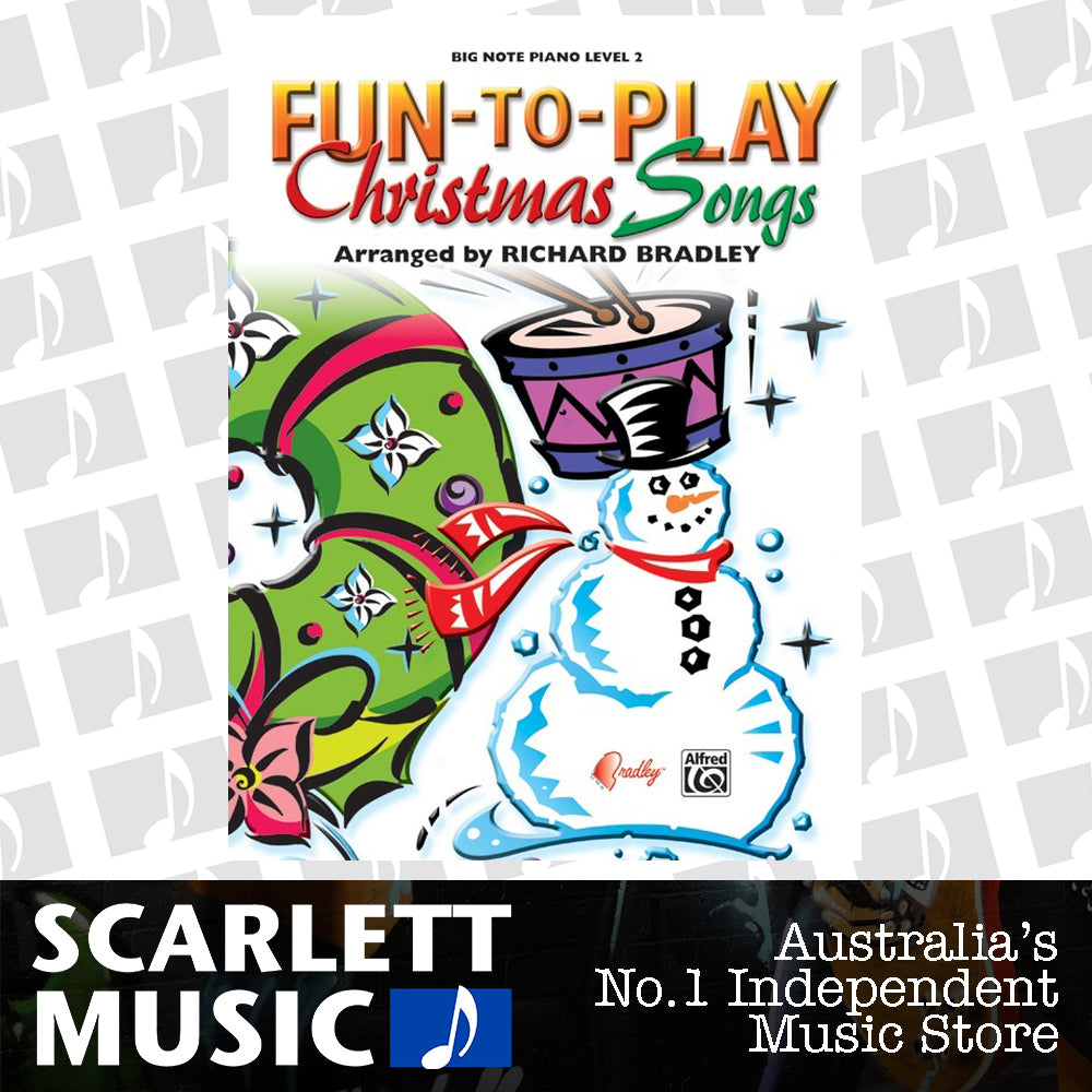 Fun To Play Christmas Songs Big Note Piano — view 2