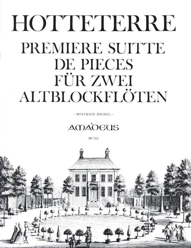 Hotteterre - Premiere Suite Op. 4 for 2 Treble Recorders