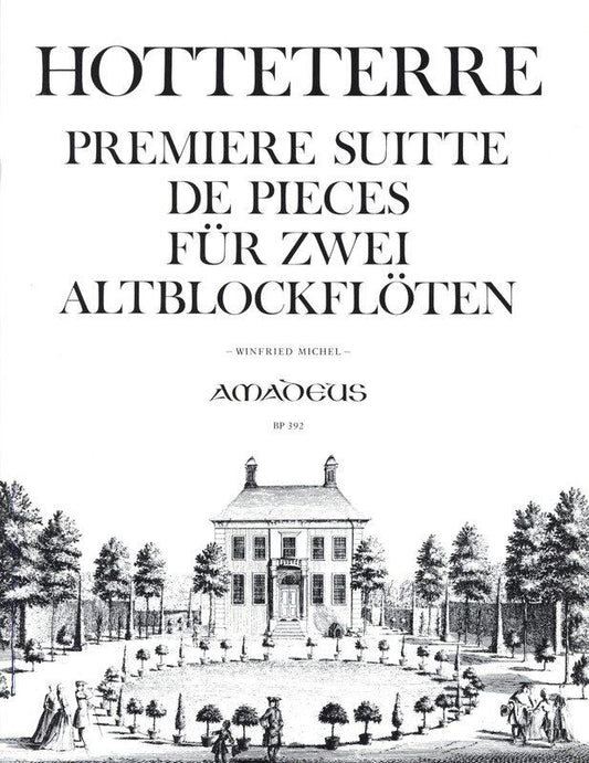 Hotteterre - Premiere Suite Op. 4 for 2 Treble Recorders