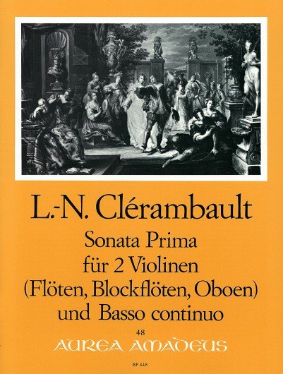 Clerambault - Sonata Prima For 2 Violins & Basso Continuo (Amadeus)