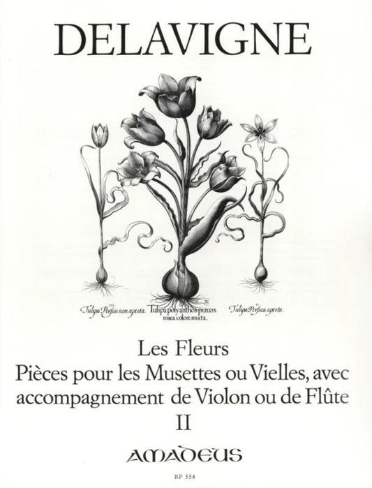 Delavigne Les Fleurs Op. 4 Vol. 2 for 2 Recorders - Recorder Duet by Amadeus