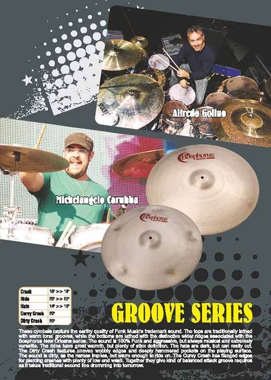 Bosphorus Groove Series 16" Funk Smash Crash Cymbal — view 2