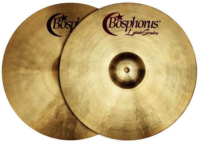 Bosphorus Lyric Series 14" Hi-Hats - Designed with Ari Hoenig, versatile with clear stick definition, sturdy weight, and unique musical character.