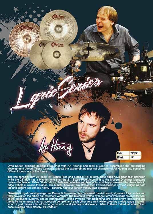 Bosphorus Lyric Series 23" Ride Cymbal — view 2