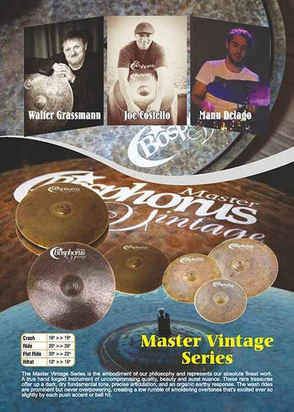 Bosphorus Master Vintage Series 15-Inch Hi-Hats — view 2