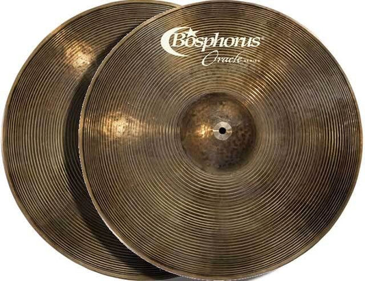 Bosphorus Oracle Series 14" Hi-Hats with Explosive Power and Clarity