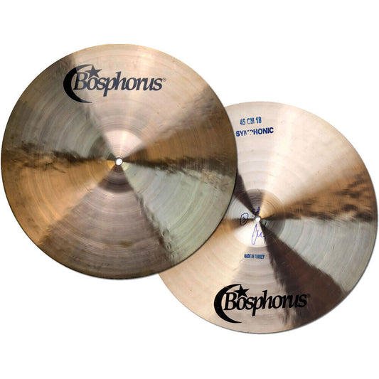 Bosphorus Orchestral Series 18" Symphonic Viennese Cymbals Pair