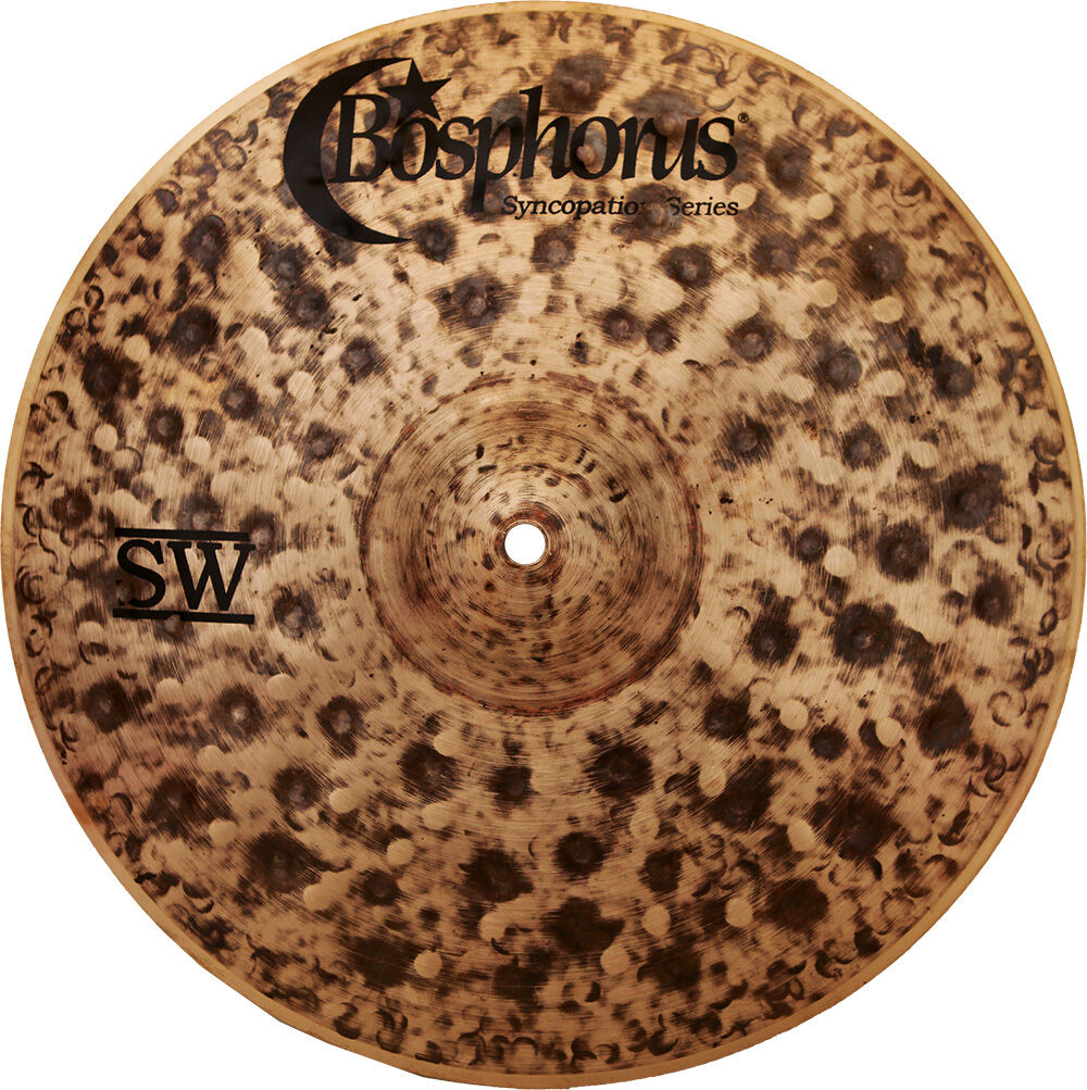 Bosphorus Syncopation Series Sand Washed 13" Hi Hats — view 3