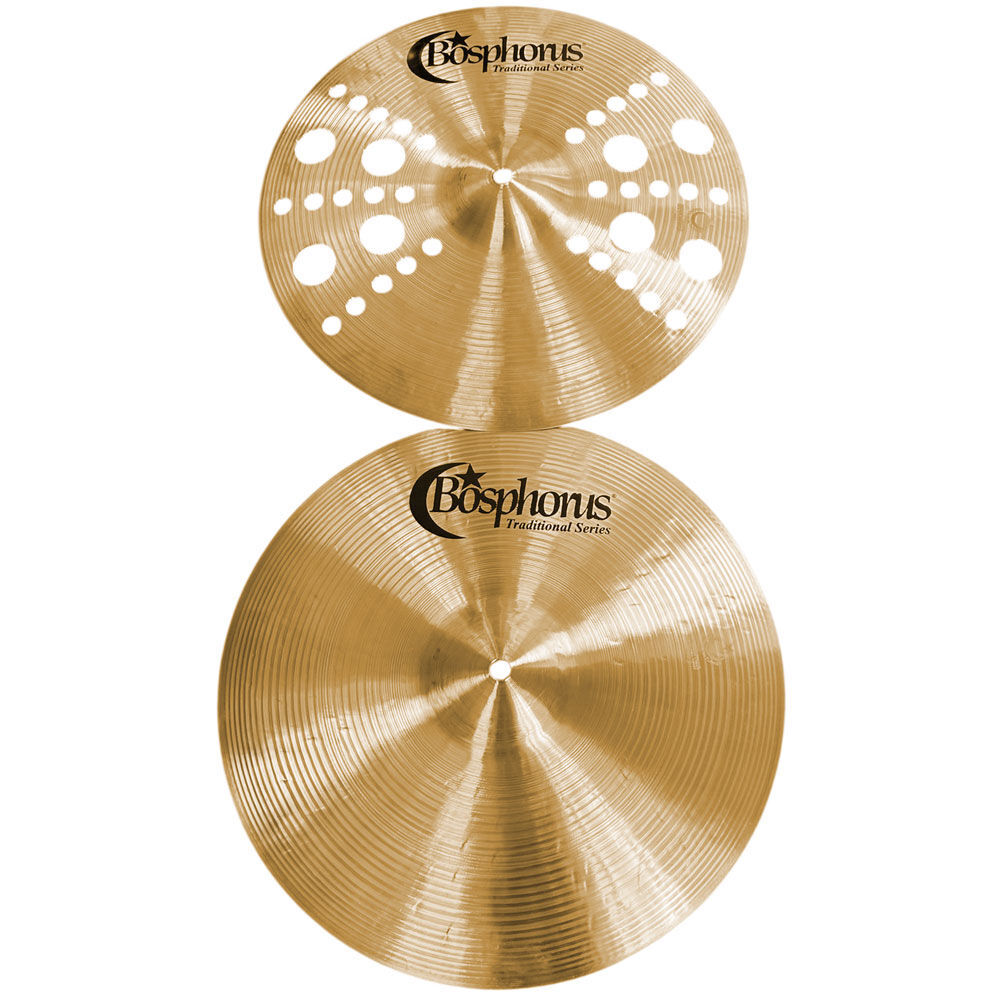 Bosphorus Traditional Series 14" Holed Hi-Hats — view 2