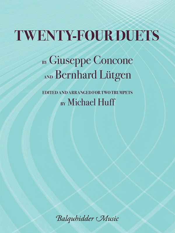 Concone/Lutgen - 24 Duets For 2 Trumpets Softcover Book (Trumpet)