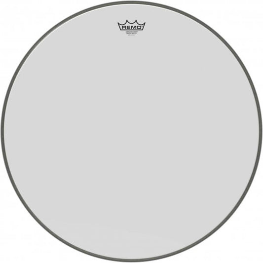 Remo 24" Ambassador Smooth White Bass Drum Head