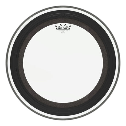 REMO Clear Ambassador SMT Clear Bass Drum Head, 18"