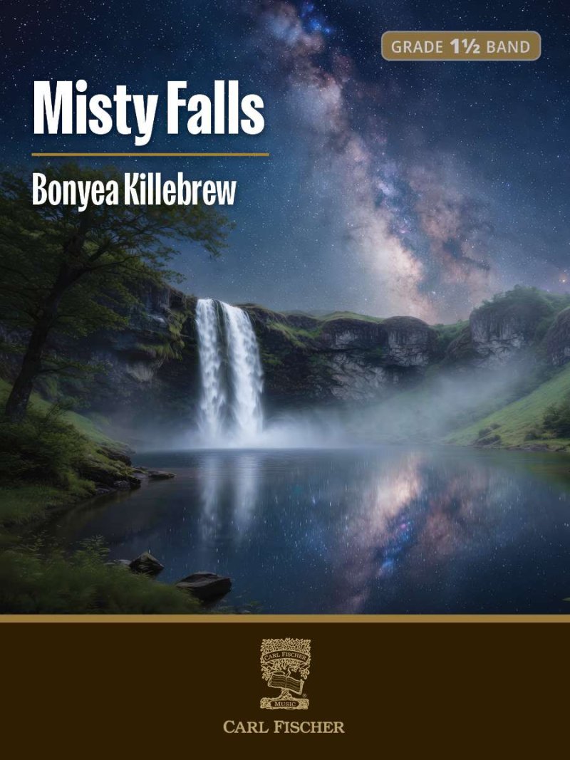 Misty Falls For Concert Band Cb1.5 Sc/Pts (Carl Fischer)