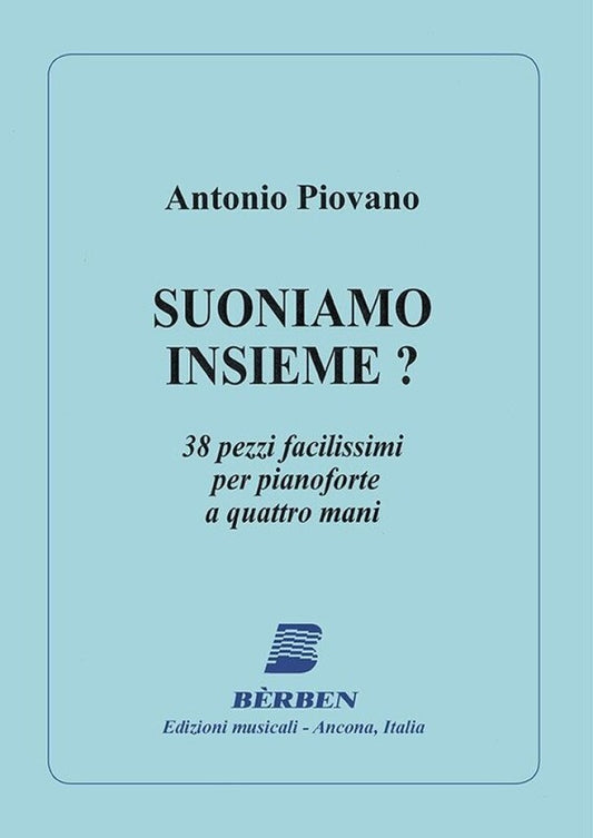 Piovano - Suoniamo Insieme For Piano Duet Softcover Book (Piano)