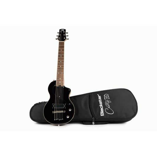 Blackstar Carry-On Travel Guitar - Black, Okoume Body, Mini Humbucker