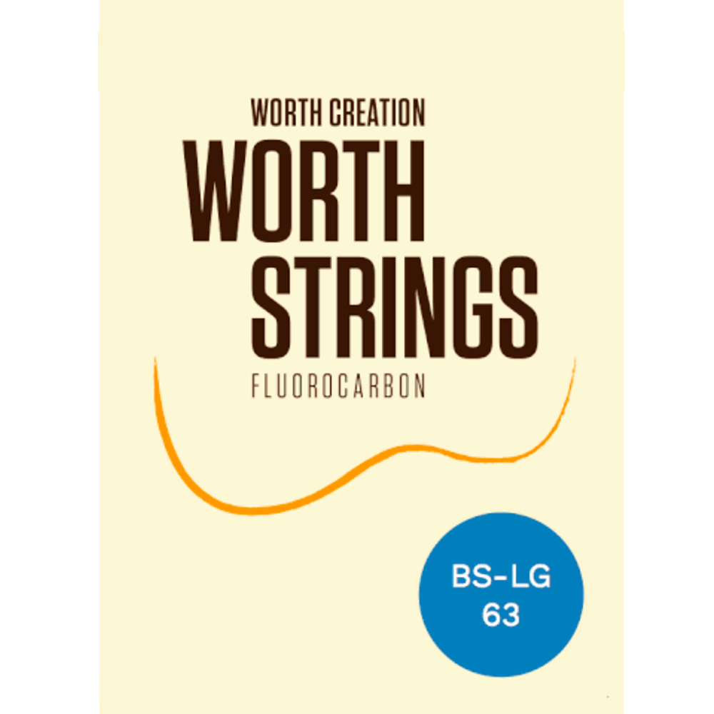 Worth Brown Strong Low-G Soprano Ukulele Ukulele Strings - 2 Restrings Per Packet