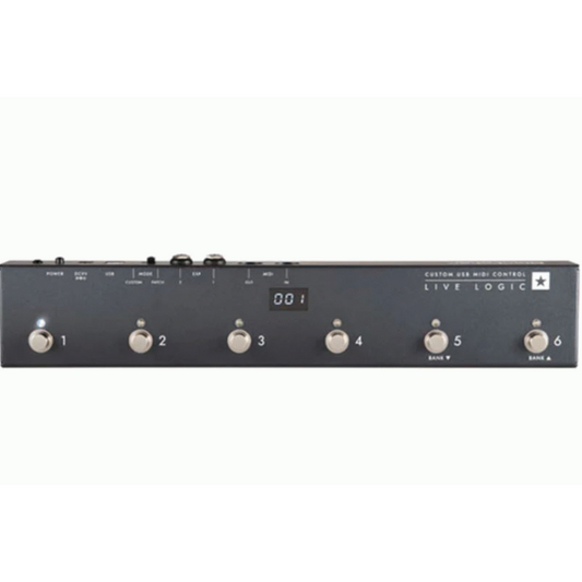 Blackstar Live Logic MIDI Foot Controller with USB and Expression Pedal Inputs