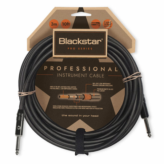 Blackstar Professional Instrument Cable 3M STR/STR