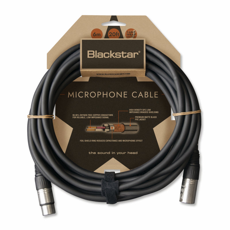 Blackstar 6M XLR Cable F/M — view 2