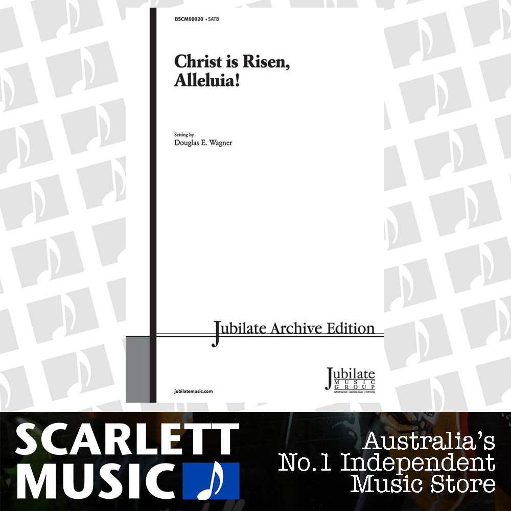 Christ Is Risen Alleluia SATB — view 2