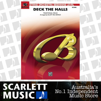 Deck the Halls String Orchestra Sheet Music Grade 1 Score — view 2