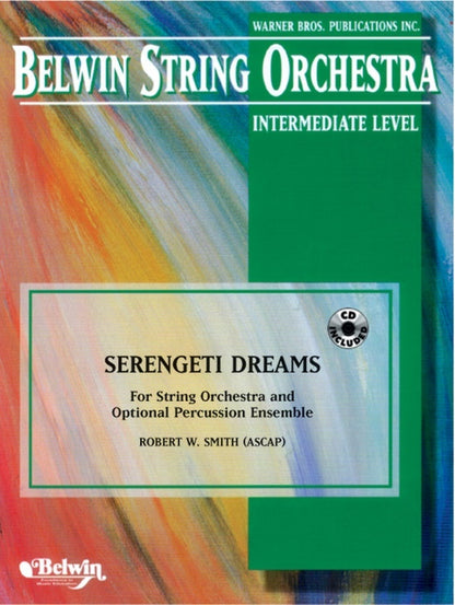 Serengeti Dreams String Orchestra Sheet Music Grade 2.5 with Optional Percussion