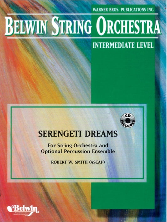 Serengeti Dreams String Orchestra Sheet Music Grade 2.5 with Optional Percussion