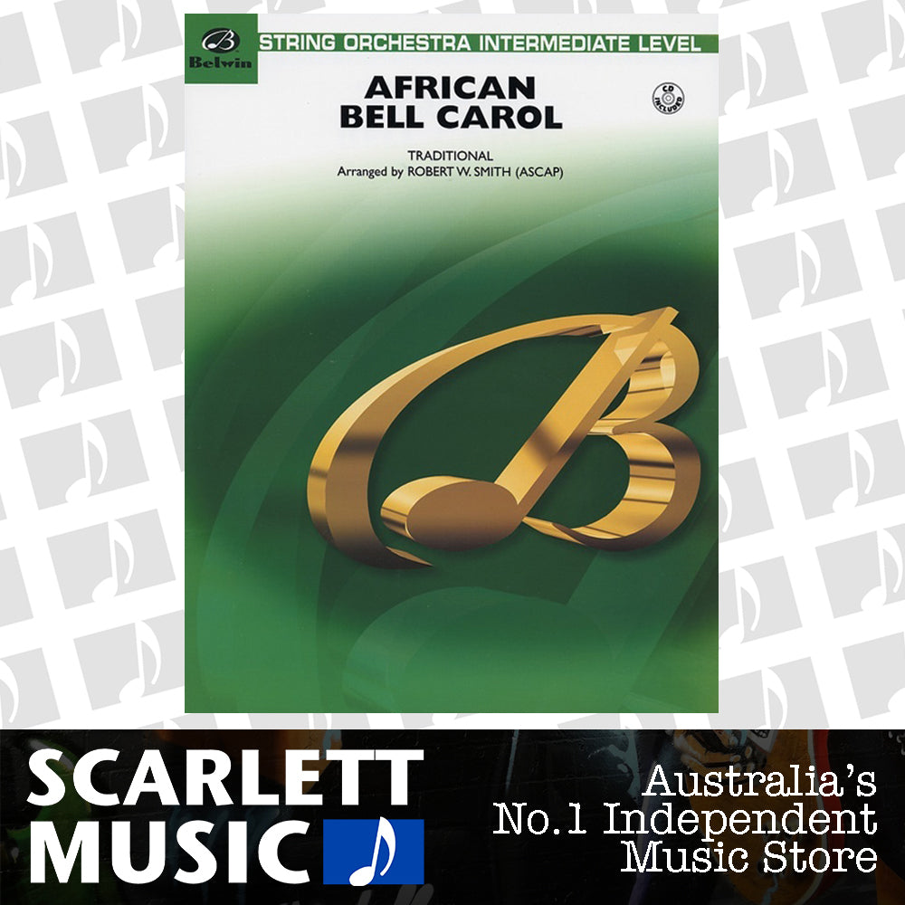 African Bell Carol SO Grade 2.5 Percussion Sheet Music — view 2