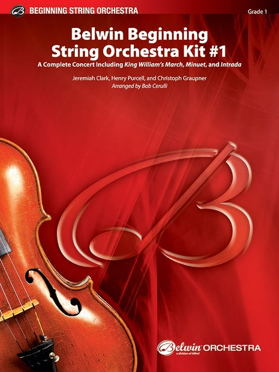 Belwin Beginning String Orchestra Kit #1 for Grade 1