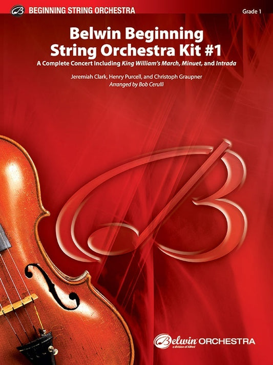 Belwin Beginning String Orchestra Kit #1 for Grade 1