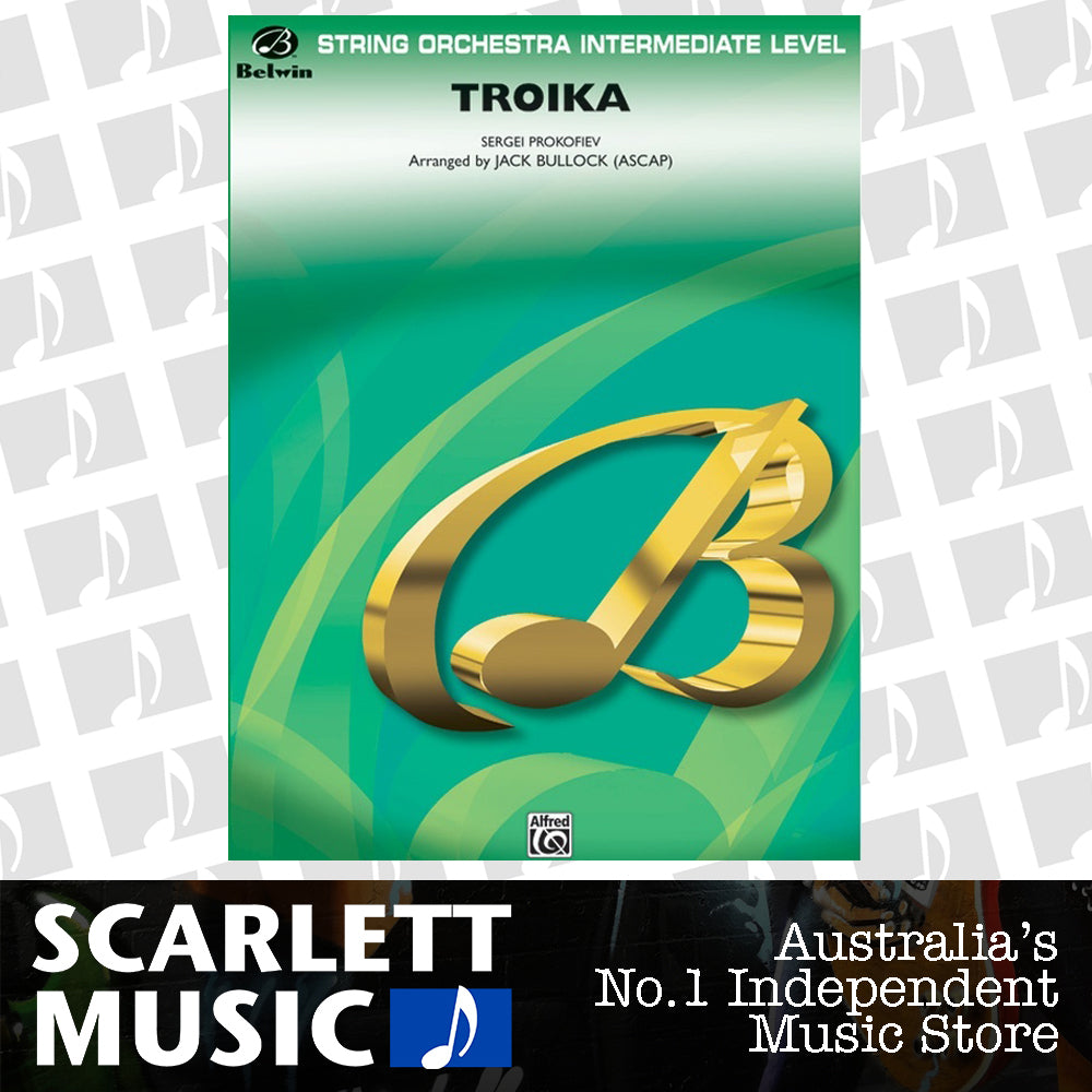 Troika String Orchestra Sheet Music by Jack Bullock — view 2