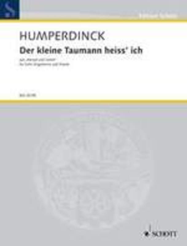 Der Klein Taumann Heiss Ich Soprano/Piano Book