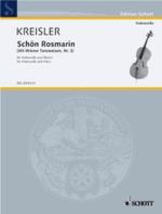 Schon Rosmarin Vc Piano Book