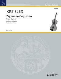 Kreisler Gipsy Caprice No. 10 for Violin and Piano, Schott Music, 16 Pages