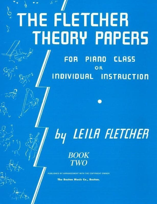 Fletcher Theory Papers Book 2 - Rhythm and Notation Guide, Blue Cover