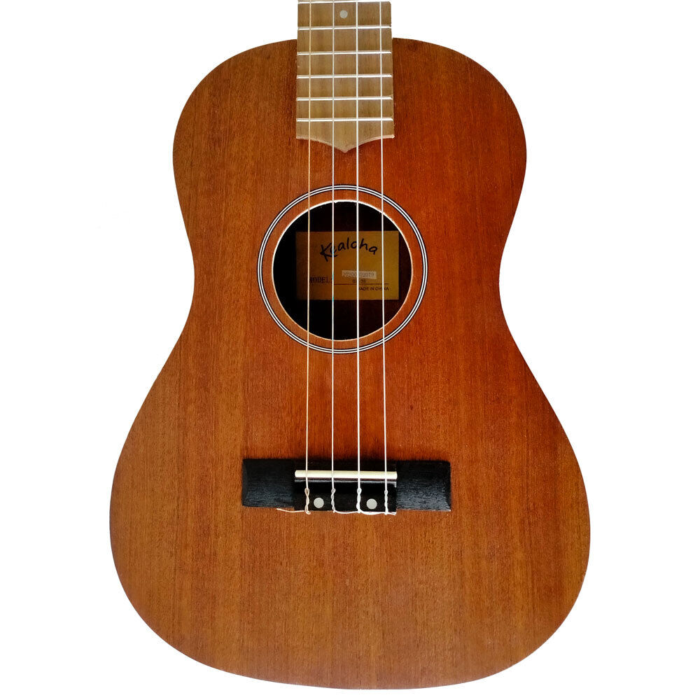 Kealoha BU-Series Baritone Ukulele in Dark Brown Finish with Aquila Strings — view 3