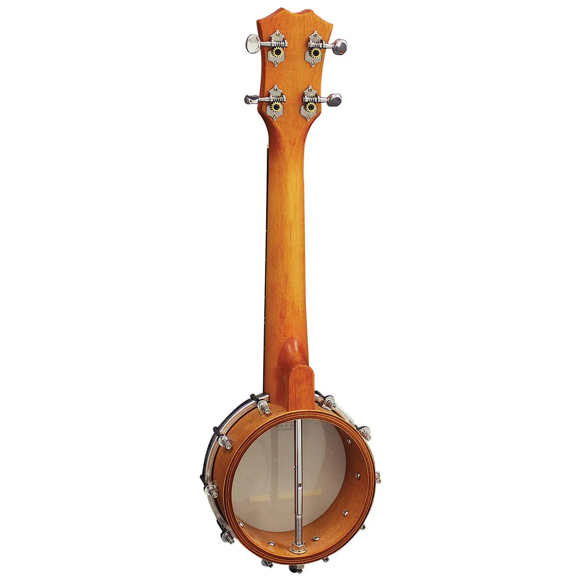 Barnes & Mullins BUBJ2 Banjo Ukulele Open Back Soprano with Maple Rim, Ovangkol Fingerboard, 19 Frets, Chrome Hardware, 1.4kg — view 2