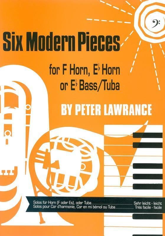 Peter Lawrance: Six Modern Pieces — Tuba & Piano (Brass Wind Publications)